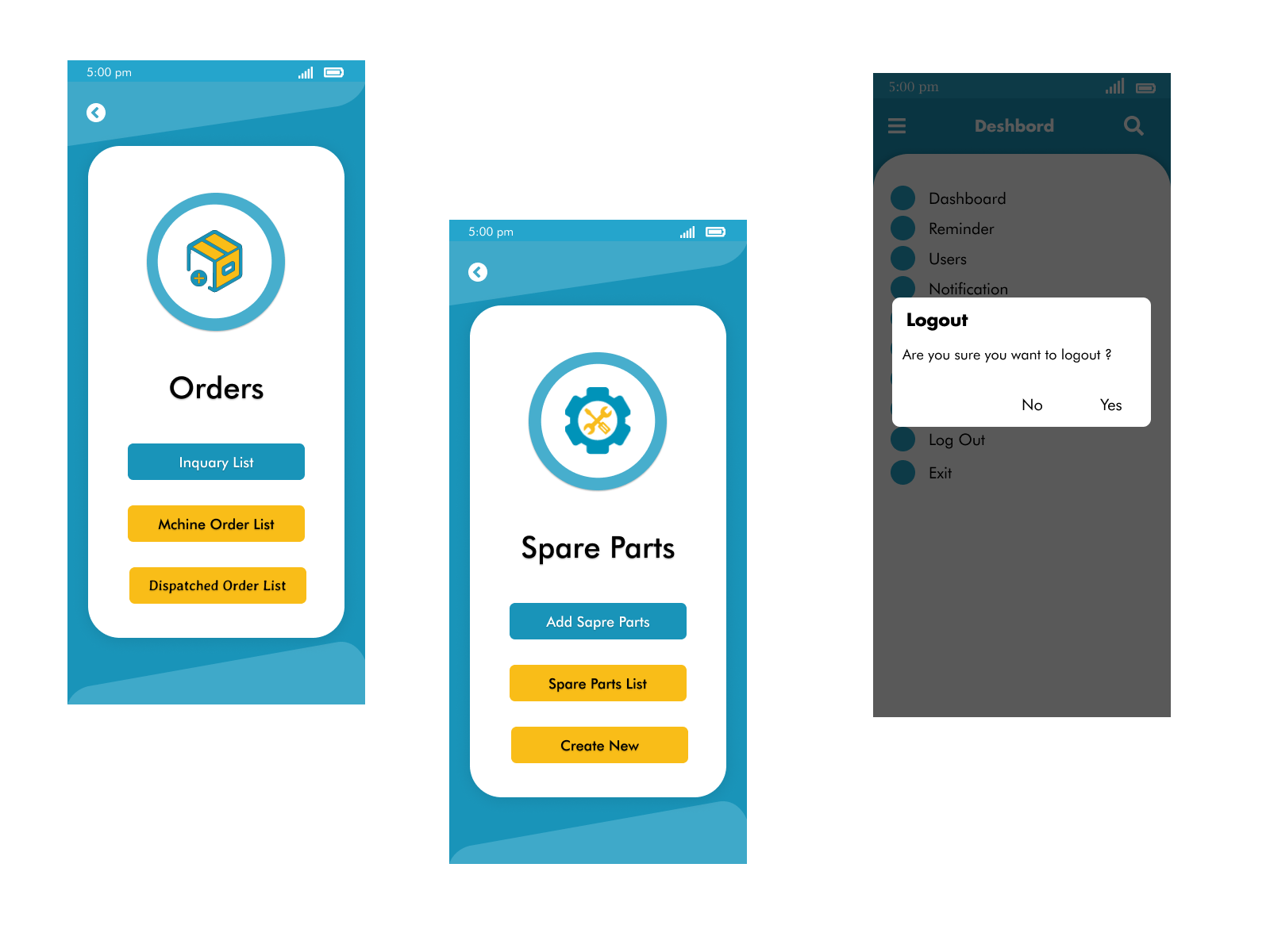 Inventory App by kush on Dribbble