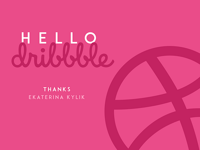 Hello Dribbble