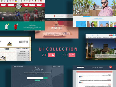 UI COLLECTION 2014 - 2015 books business coding company corporate design dribbble fashion football game uicollection uidesign uiux user interface uxdesign webdesign