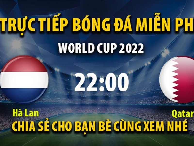 Trực tiếp Hà Lan vs Qatar 22:00, ngày 29/11/2022 by Triệu Võ An on Dribbble