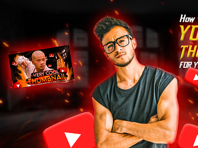 YOUTUBE THUMBNAIL DESIGN https://dribbble.com/ graphic design thumbnail design yoputube youtube thumbnail youtube thumbnail design