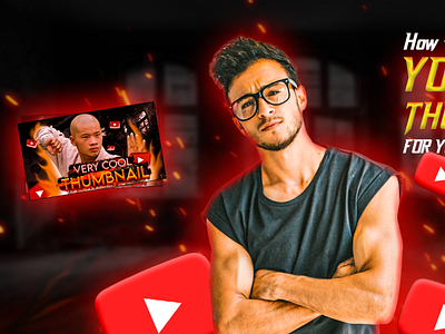 YOUTUBE THUMBNAIL DESIGN https://dribbble.com/ graphic design thumbnail design yoputube youtube thumbnail youtube thumbnail design