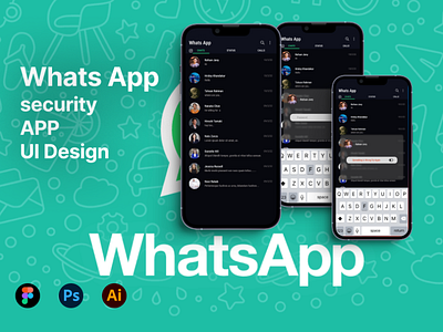 WhatsApp security app ui design 
https://www.behance.net/gallery