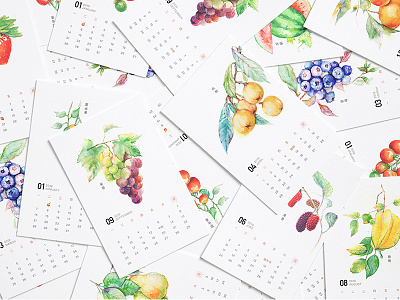 New Shot - 12/06/2018 at 02:53 AM calendar calendar 2019 fruit water color