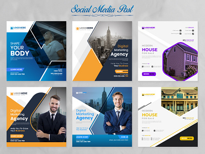 Social media Post Template Design banner business corporate graphic design instagram social media social media post design