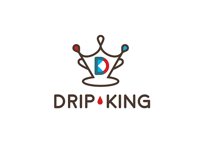 Drip King Coffee Logo