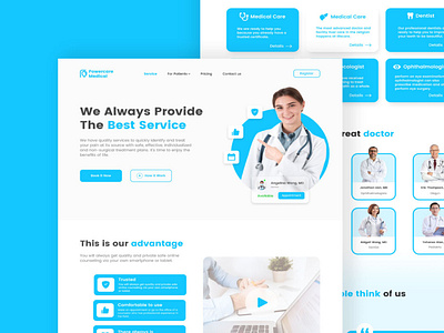 Power Medical Landing Page