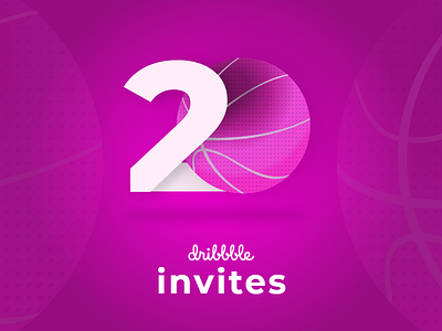 2x dribbble invites