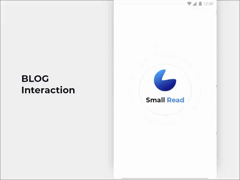 Blog interaction 2018 adobe xd android app animation blog design design ios micro interaction ui ux design web