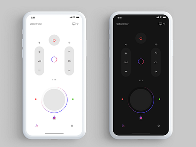 Smart controller remote app android app design dribbble ios iot micro animation remote control smart controller ui ux