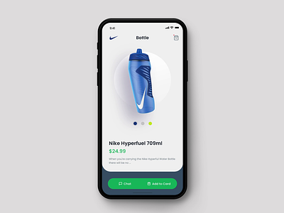 Product details screen interaction 2019 android app design dribbble ecommerce inspiration ios micro animation micro interactions nike product details trend ui user ux web