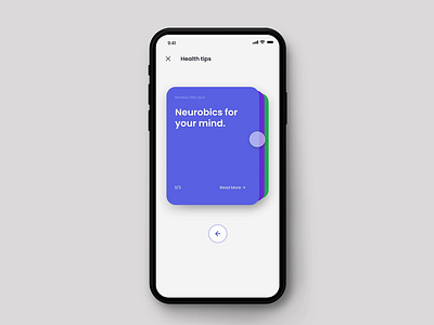 Tips Slider Interaction 2019 trend animation app carousel design dribbble health inspiration interaction design micro animation micro interactions slider trend ui ux