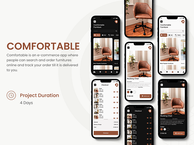 FURNITURE E-COMMERCE (COMFORTABLE)