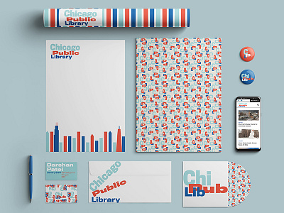 Brand Identity Concept for Chicago Public Library