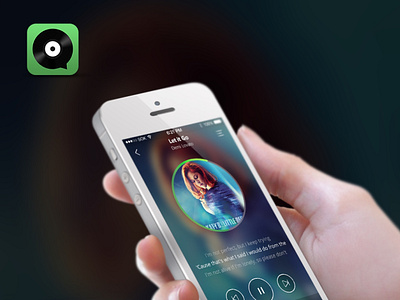 JOOX Music Interface music ui