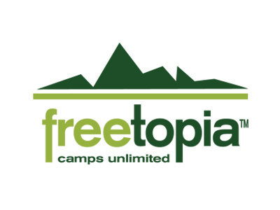Freetopia Camps Logo Concept