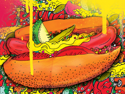 Mustard illustration