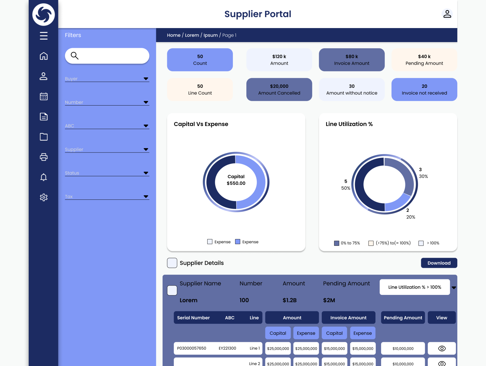 supplier-portal-by-prachi-deshpande-on-dribbble