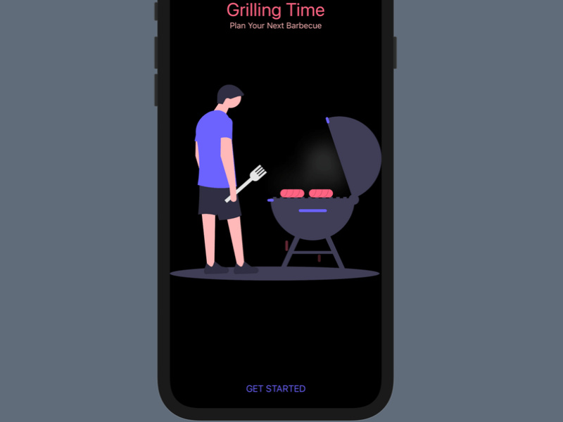 SwiftUI Grilling Animation