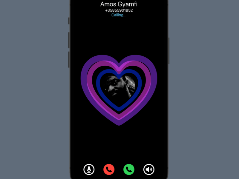 Designing Incoming Call Animation: SwiftUI Tutorial animation calling animation calling app incoming call animation swiftui animation ui animation