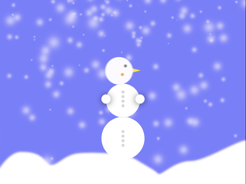 Snowman christmas cold freezing illustration particles snow snow day snowing snowman winter winter scene