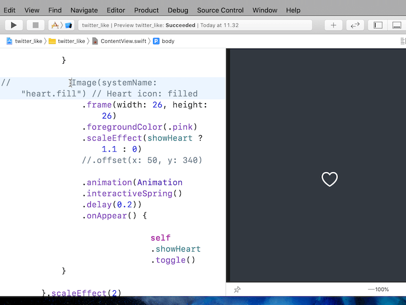 Replicating the Twitter-Like Animation in SwiftUI Meticulously
