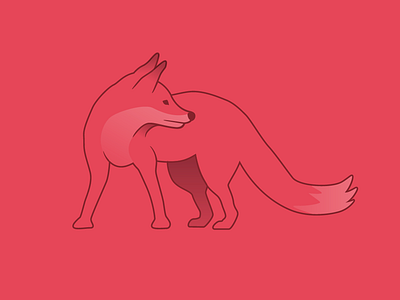 Yet another fox (WIP) fox illustration