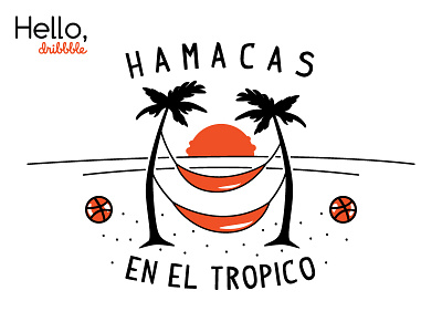 Hamacas En El Tropico aruko design hamaca illustration logo outdoors tropical