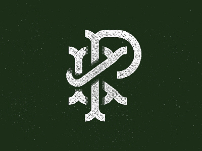 PK Monogram branding identity logo mark monogram pk texture vancouver