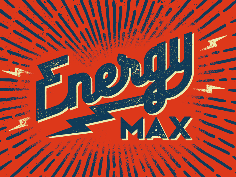 Energy Max by Peter Komierowski on Dribbble