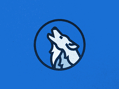 Arctic Wolf animal arctic canada dog icon identity illustration line logo vancouver wolf