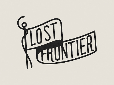 Lost Frontier flag by Peter Komierowski on Dribbble