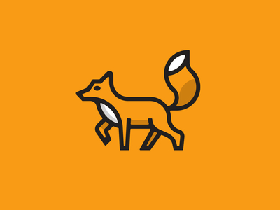 Fox animal fox icon logo
