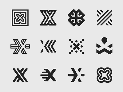 X marks the spot - Concepts brand branding design icon identity insurance logo logo design mark symbol vancouver