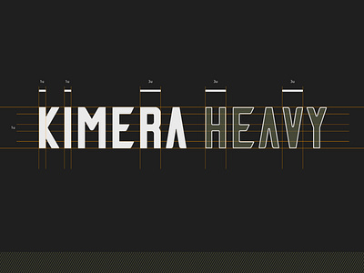 Kimera Heavy Typeface 1.0