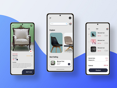 E-Commerce App UI Design 3d adobe app ui design ask4733 brand identity branding design designer ecommerce ecommerce app ui design graphic design graphicdesignwithariful ill illustration illustrator ui ui design uiuxdesign ux vector