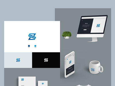 SD Letter Logo Design