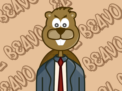 El Beavo art artist artwork beaver cards cartoon character design freelance graphic illustration vector