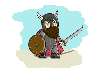 Viking of valour artist artwork cartoon character character design characterdesign chart design freelance fun graphic illustration knight viking