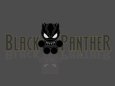 Black panther art artist artwork cartoon character character design comic fun graphic illustration marvel vector