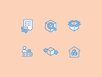 Delivering some icons. delivery icons line shipping