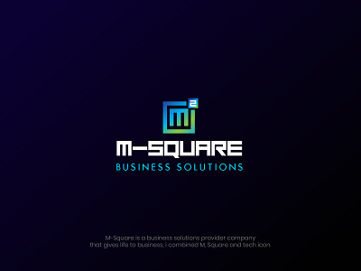 M-Square - Logo Design branding graphic design logo