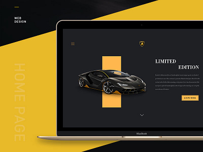 Lamborghini web ui web