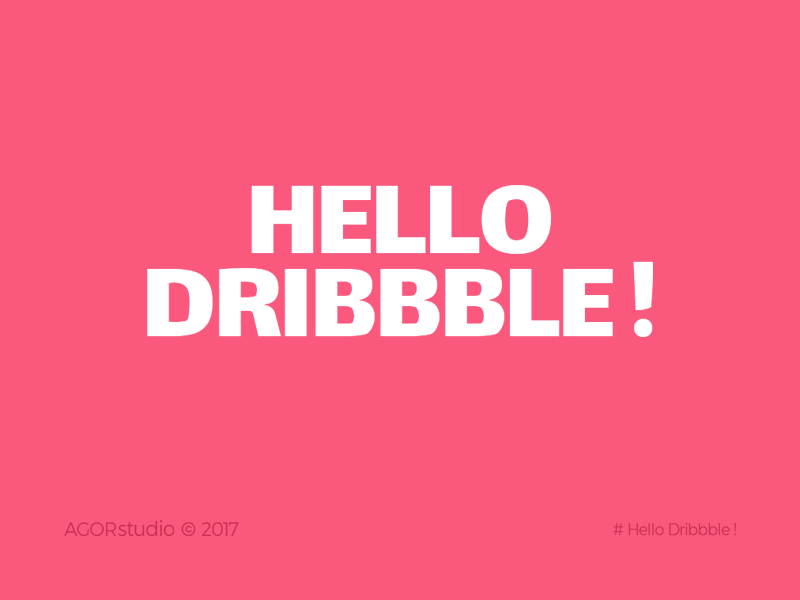 Hello Dribbble ! design designer graphic hello hope invite network sade gheidi shot social ui ux