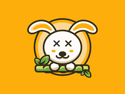 Rabbit Mascot Design cryptoart