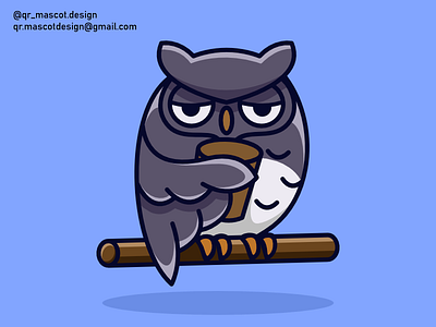 Owl mascot Design sale