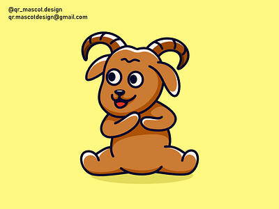 Goat Mascot Design