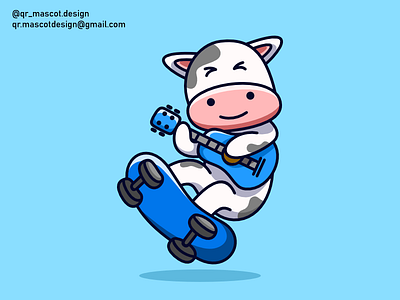 Cow Illustration Design