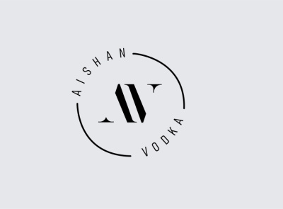 Aishan Vodka Logo Design logo