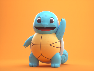 Squirtle says Hi!